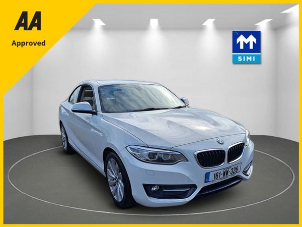 BMW 2-Series Coupe, Diesel, 2016, White