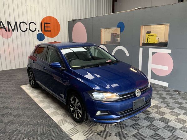 Volkswagen Polo Hatchback, Petrol, 2018, Blue
