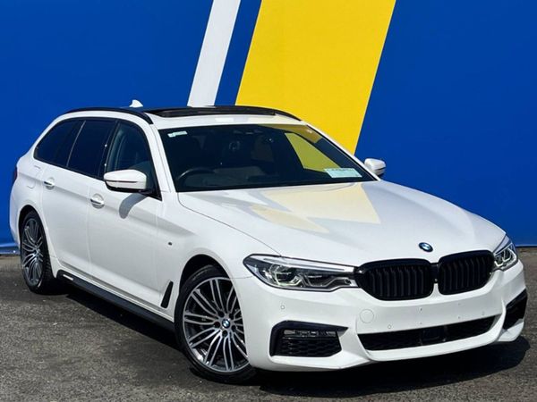 BMW 5-Series Estate, Diesel, 2018, White