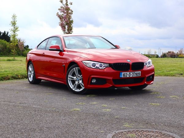 BMW 4-Series Coupe, Petrol, 2016, Red