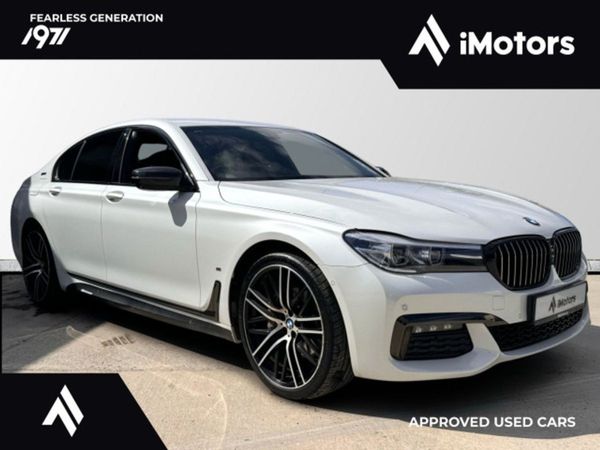 BMW 7-Series Saloon, Hybrid, 2019, White