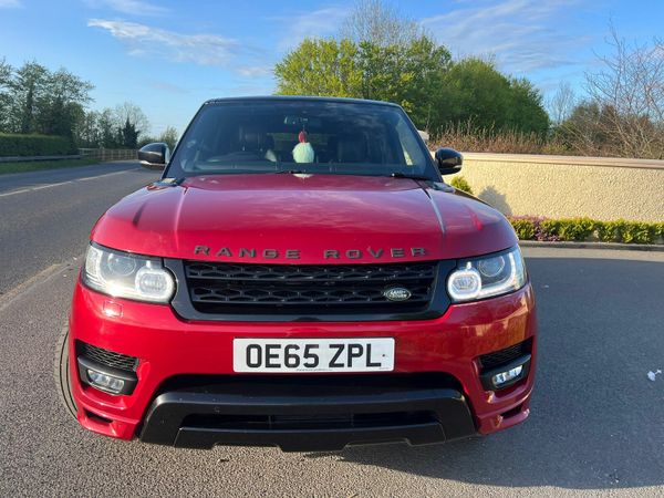 Land Rover Range Rover Sport SUV, Diesel, 2016, Red