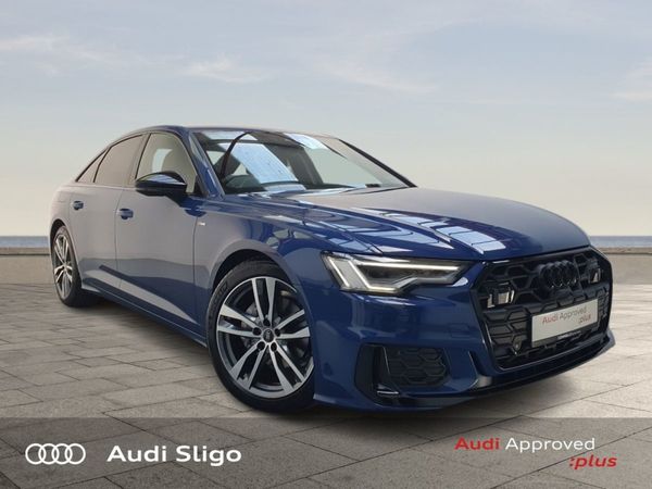 Audi A6 Saloon, Diesel, 2024, Blue