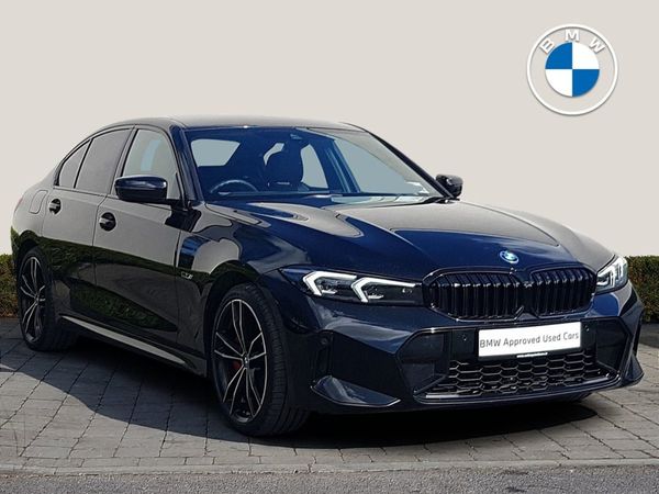 BMW 3-Series Saloon, Petrol Plug-in Hybrid, 2023, Black