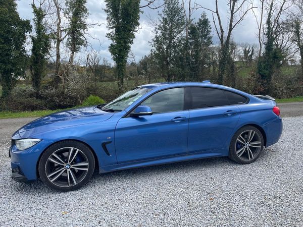 BMW 4-Series Saloon, Diesel, 2016, Blue