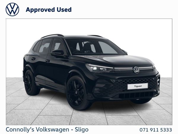 Volkswagen Tiguan SUV, Diesel, 2024, Black