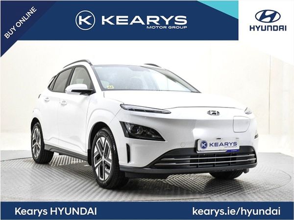 Hyundai KONA Crossover, Electric, 2024, White