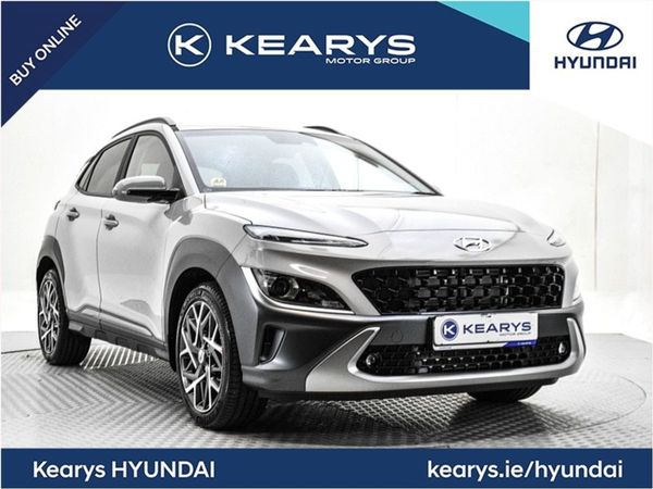 Hyundai KONA Crossover, Petrol Hybrid, 2023, Grey
