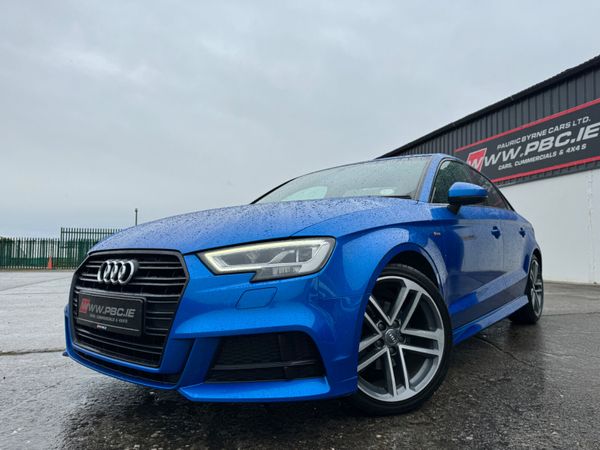 Audi A3 Saloon, Petrol, 2018, Blue