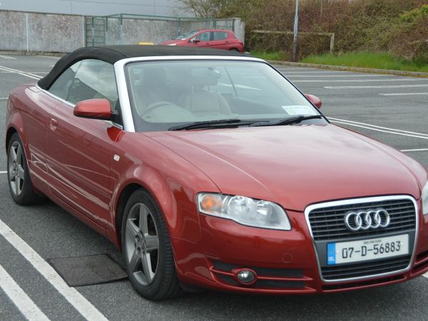Audi A4 Convertible, Petrol, 2007, Red