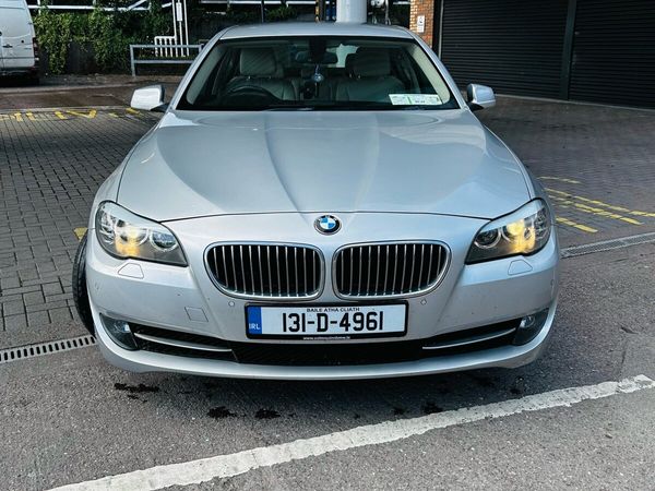 BMW 5-Series Saloon, Diesel, 2013, Silver