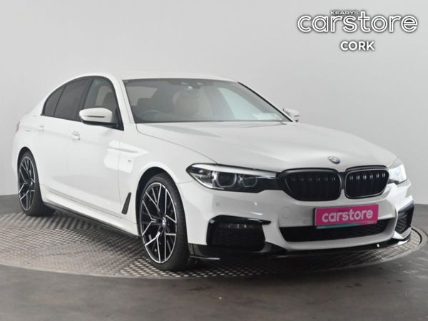BMW 5-Series Saloon, Diesel, 2020, White