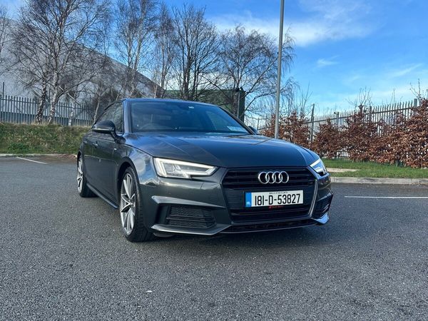 Audi A4 Saloon, Diesel, 2018, Grey