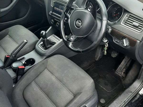 Volkswagen Jetta Saloon, Diesel, 2017, Black