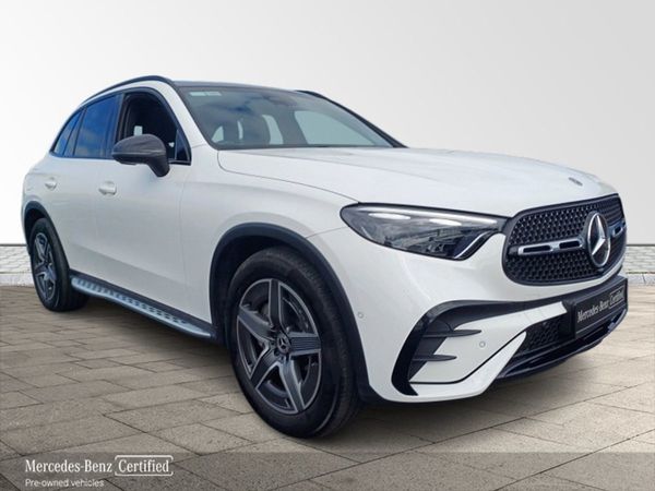 Mercedes-Benz GLC-Class SUV, Diesel Hybrid, 2023, White