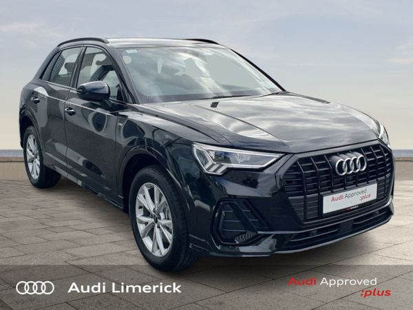 Audi Q3 SUV, Petrol Plug-in Hybrid, 2024, Black