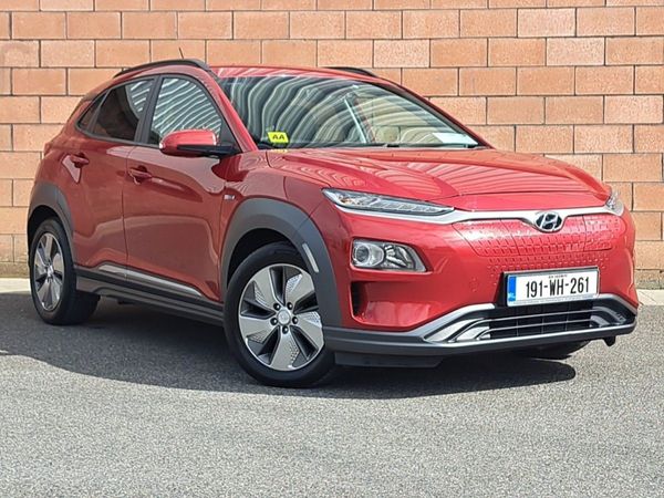 Hyundai KONA SUV, Electric, 2019, Red