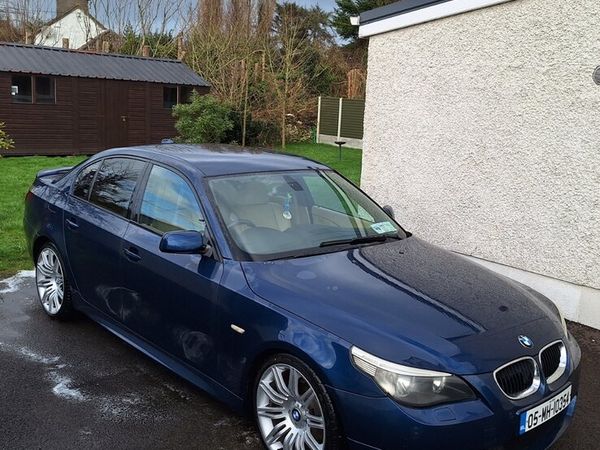 BMW 5-Series Saloon, Diesel, 2005, Blue