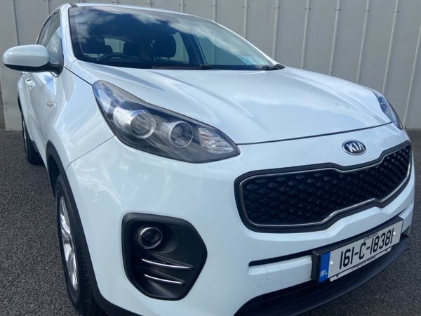 Kia Sportage SUV, Diesel, 2016, White