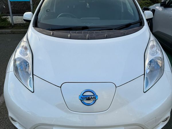 Nissan Leaf Hatchback, Electric, 2013, White