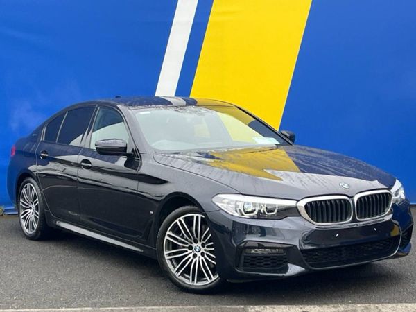 BMW 5-Series Saloon, Hybrid, 2018, Black