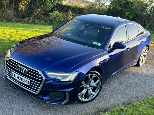 Audi A6 Saloon, Diesel, 2019, Blue