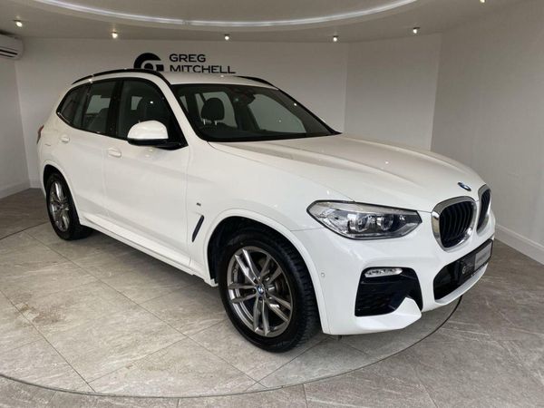 BMW X3 Estate, Diesel, 2019, White