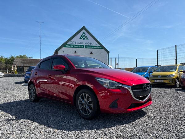 Mazda Demio Hatchback, Petrol, 2018, Red