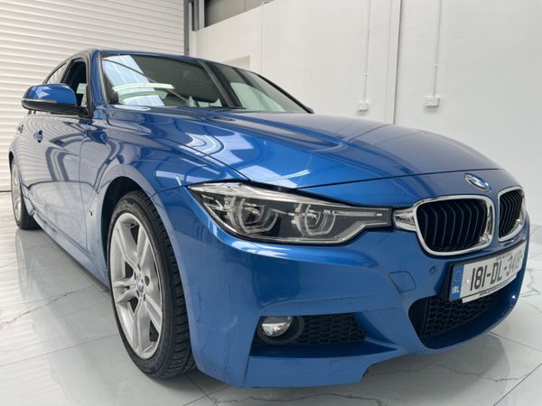 BMW 3-Series Saloon, Petrol Plug-in Hybrid, 2018, Blue