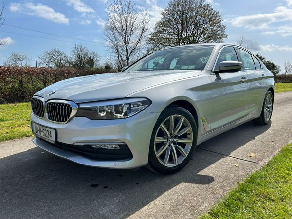 BMW 5-Series Saloon, Diesel, 2018, Grey
