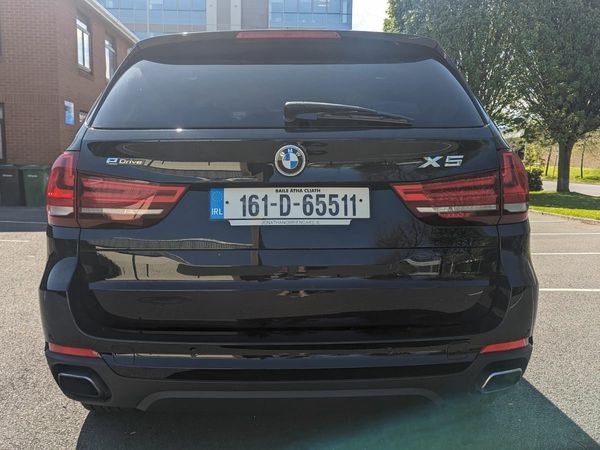 BMW X5 SUV, Petrol Plug-in Hybrid, 2016, Black