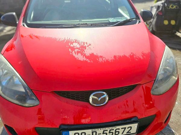 Mazda 2 Coupe, Petrol, 2008, Red