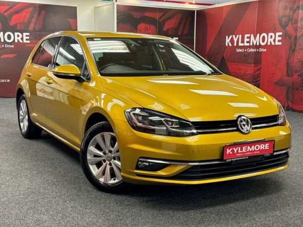 Volkswagen Golf Hatchback, Petrol, 2017, Gold