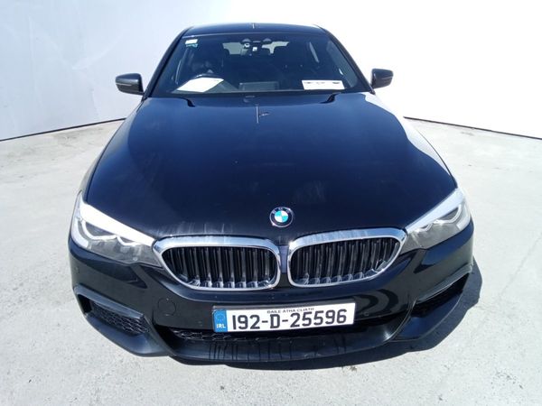 BMW 5-Series Saloon, Petrol, 2019, Black