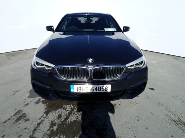 BMW 5-Series Saloon, Petrol, 2018, Grey