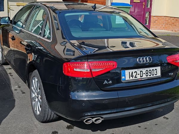 Audi A4 Saloon, Diesel, 2014, Black