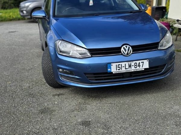 Volkswagen Golf Hatchback, Diesel, 2015, Blue