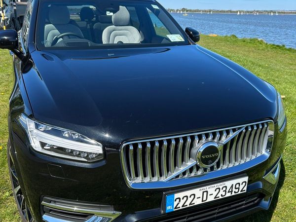 Volvo XC90 SUV, Petrol Plug-in Hybrid, 2022, Black