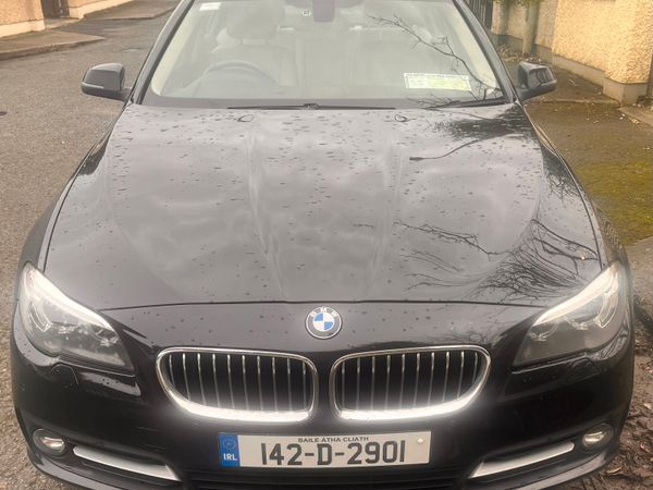 BMW 5-Series Saloon, Diesel, 2014, Black