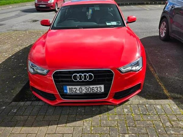 Audi A5 Hatchback, Diesel, 2016, Red