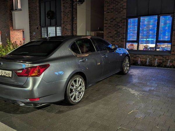 Lexus GS Saloon, Petrol Hybrid, 2014, Grey