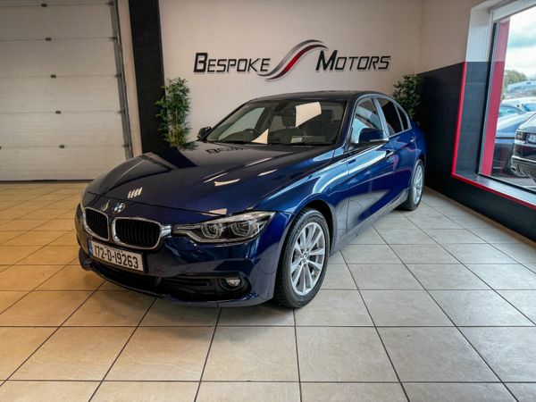 BMW 3-Series Saloon, Diesel, 2017, Blue