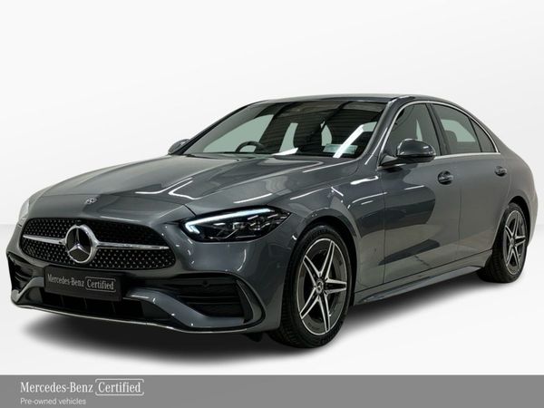 Mercedes-Benz C-Class Saloon, Petrol Hybrid, 2022, Grey