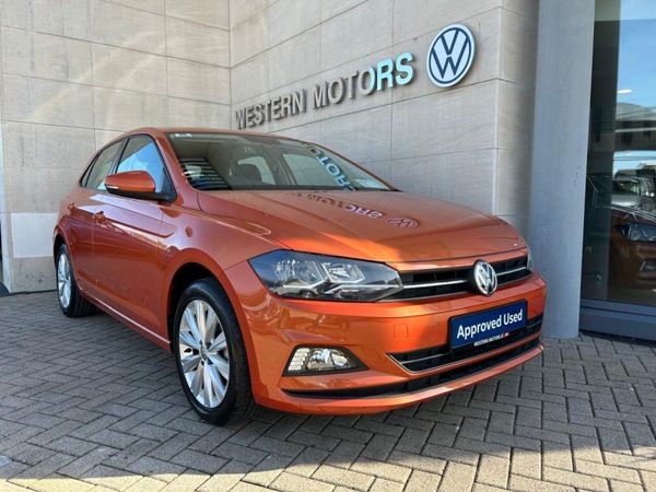 Volkswagen Polo Hatchback, Petrol, 2018, Orange