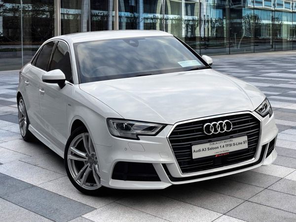 Audi A3 Saloon, Petrol, 2019, White