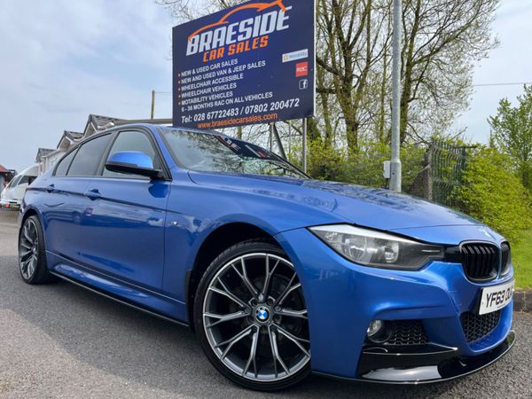 BMW 3-Series Saloon, Diesel, 2014, Blue