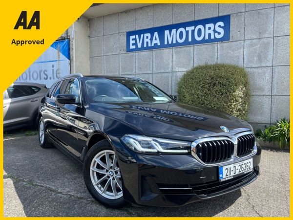 BMW 5-Series Estate, Diesel, 2021, Black
