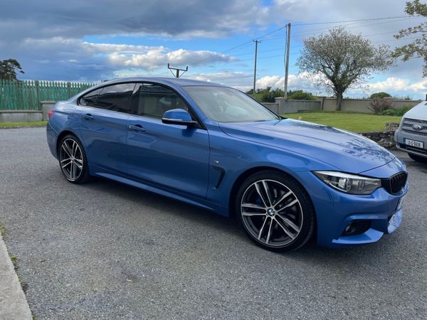 BMW 4-Series Saloon, Diesel, 2019, Blue