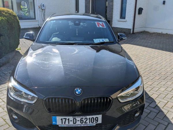 BMW 1-Series Hatchback, Petrol, 2017, Black