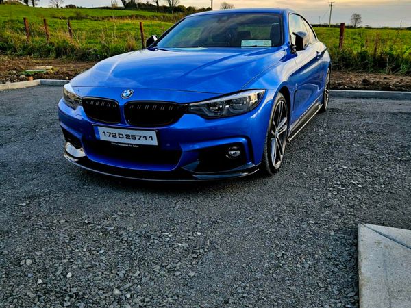 BMW 4-Series Coupe, Diesel, 2017, Blue